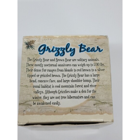 Share the Earth Grizzly Bear Mug Ceramic Coffee Cup Grizzly 1 Sky 1 Land 1 Sea - Picture 5 of 13